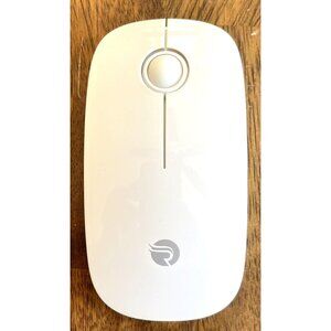 Rapique R306 Bluetooth Wireless Mouse For MacBook White 2.4G+BT5.0 Silent Design